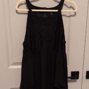 Torrid Black Lace Blouse